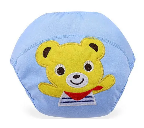 1Pcs Cute  Baby  Diapers Reusable Nappies Cloth Diaper Washable  Infants Children Baby Cotton Training Pants Nappy Changing