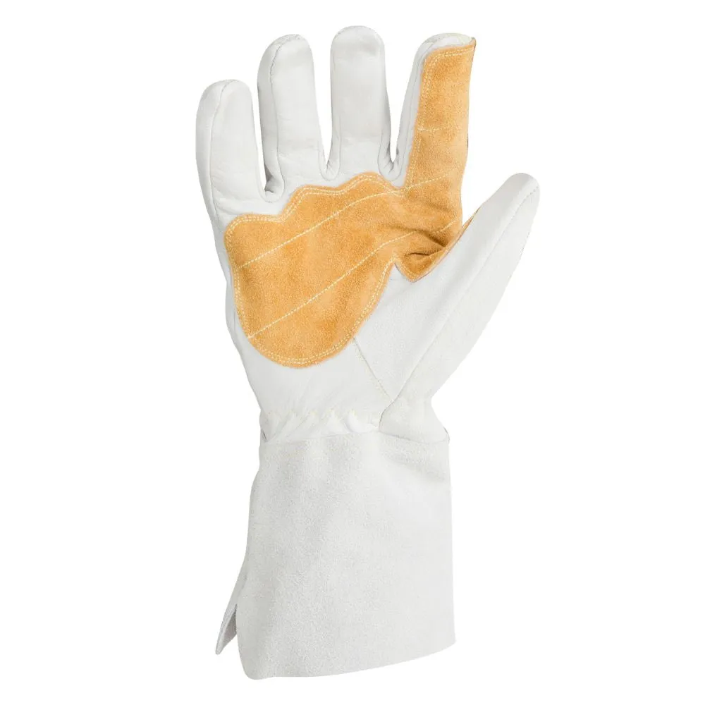 212 Performance ARCSGSA-00-013 ARC Premium Stick Welding Gloves, GSA Compliant White