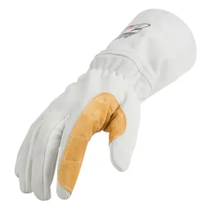 212 Performance ARCSGSA-00-013 ARC Premium Stick Welding Gloves, GSA Compliant White