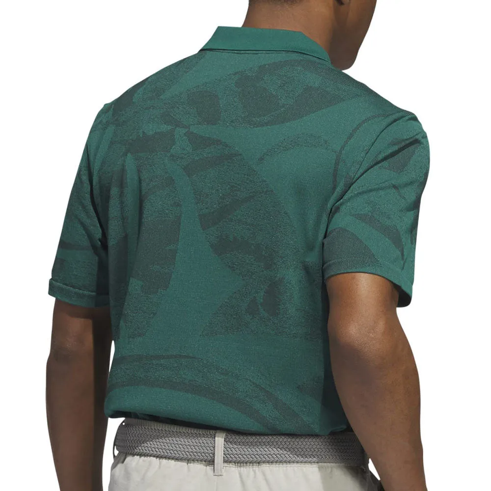 adidas Go-To Primeknit Polo Shirt - Collegiate Green