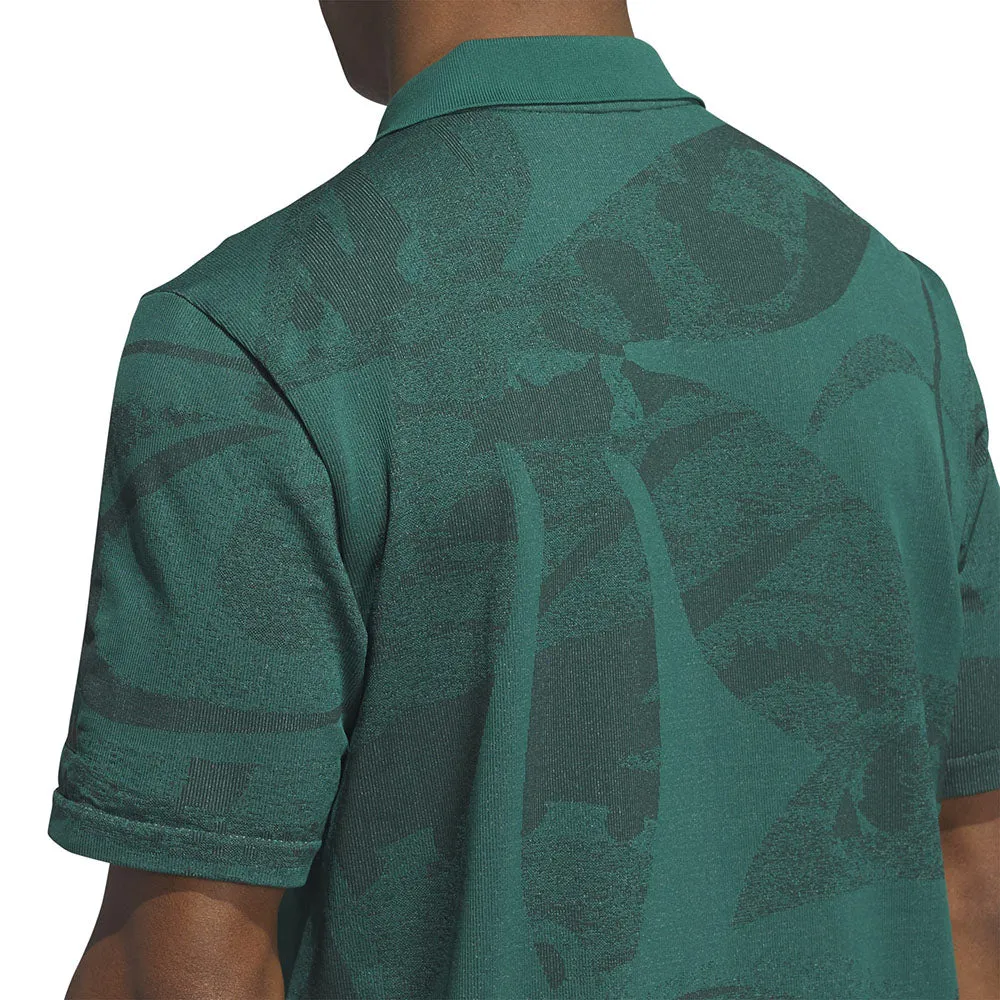 adidas Go-To Primeknit Polo Shirt - Collegiate Green