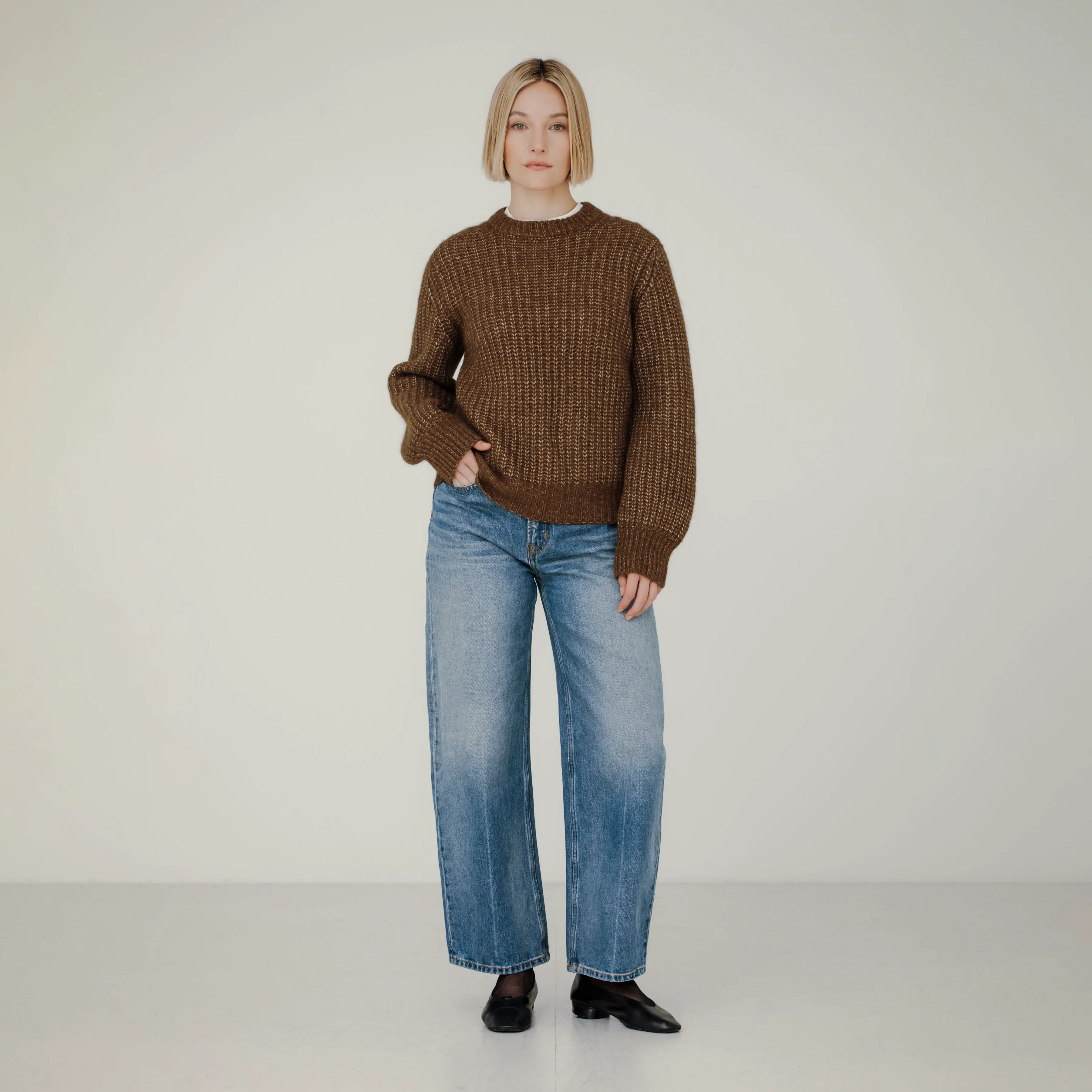 Bare Knitwear Cora Crewneck Sweater