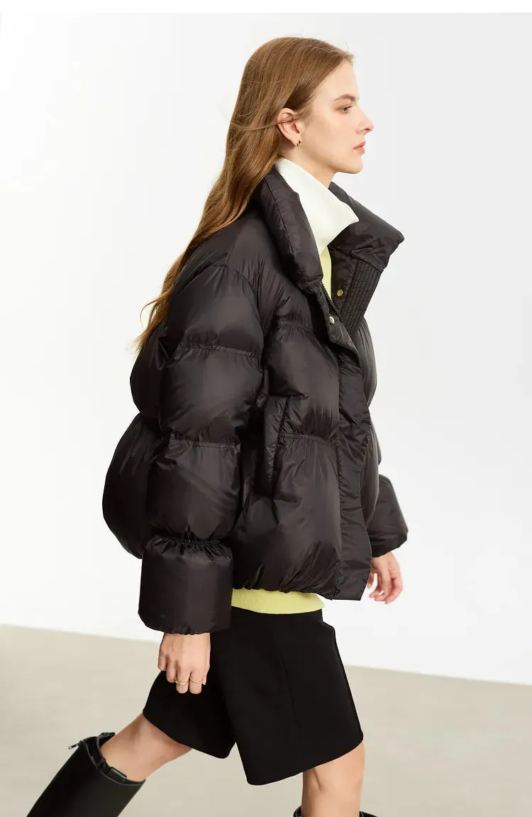 Bud Short Zipper Women's Parkas