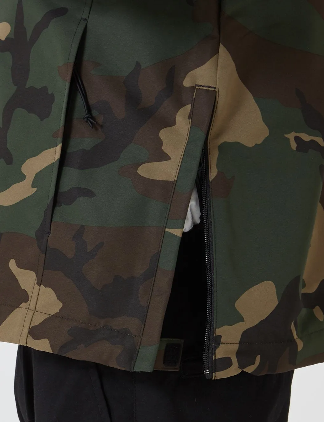 Carhartt-WIP Nimbus Half-Zip Jacket (Un-Lined) - Camo Laurel Green