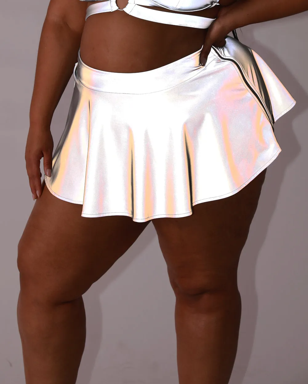 Charge of Light Reflective Skater Skirt