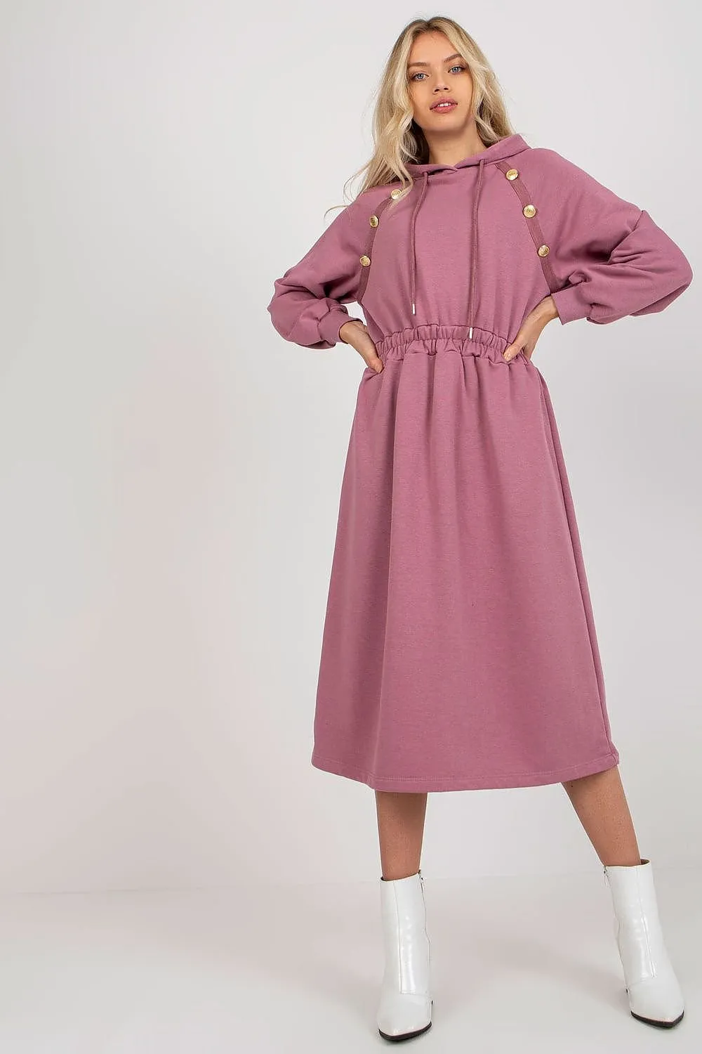 Chic Comfort Hoodie Dress