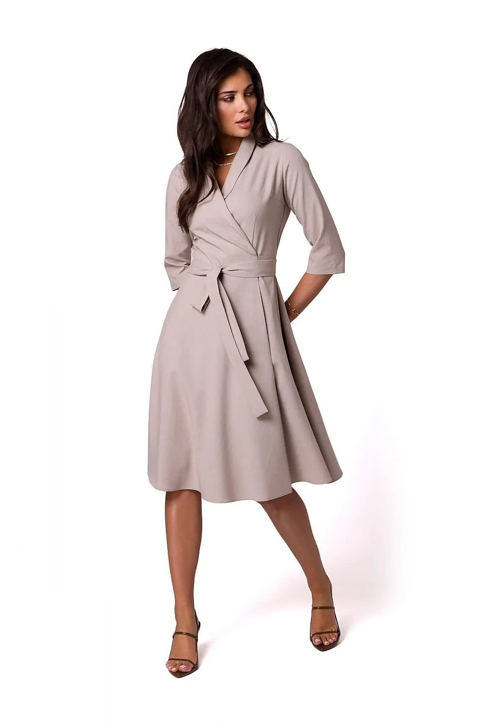 Chic Envelope Daytime Dress