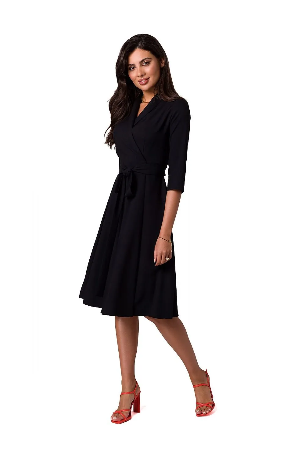 Chic Envelope Daytime Dress