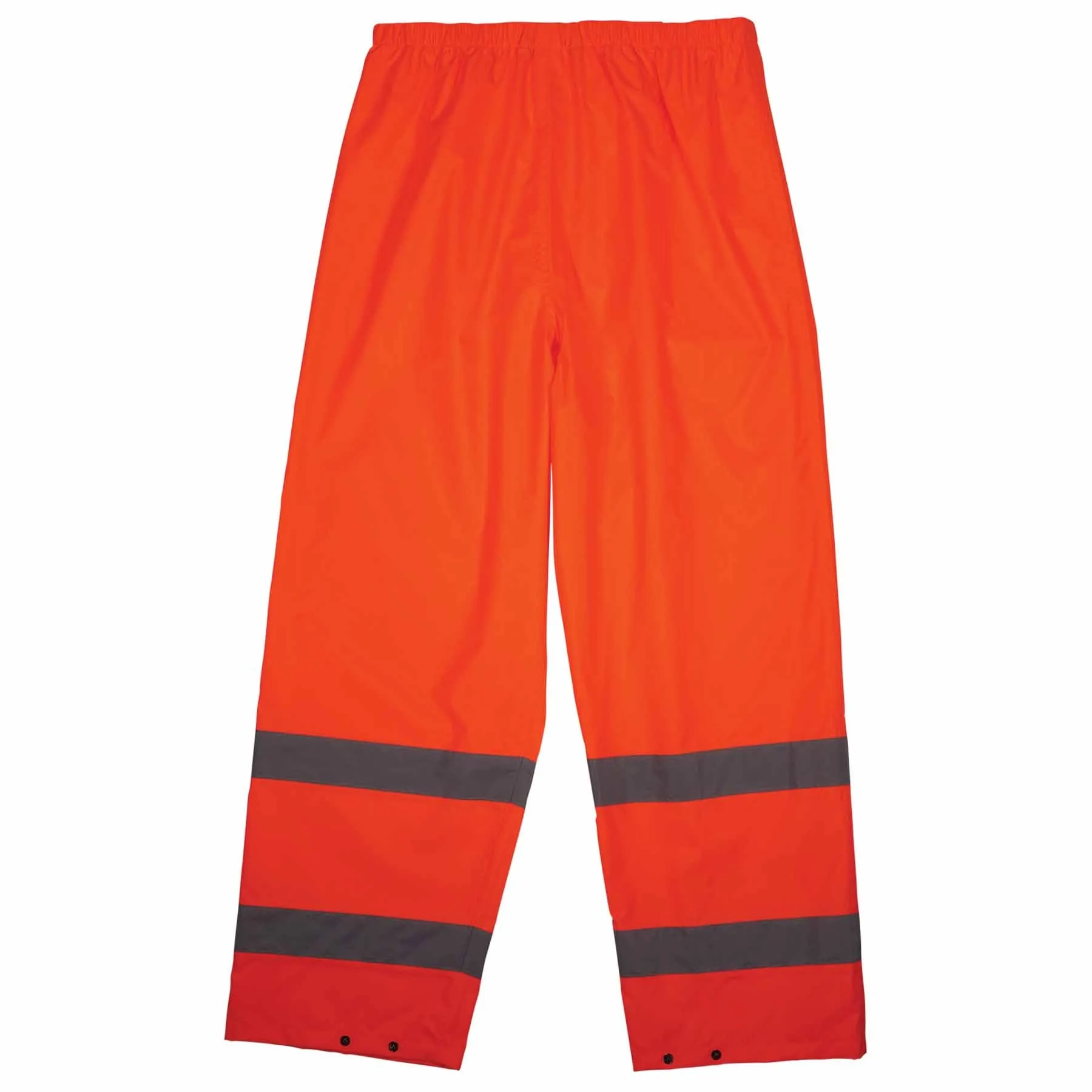 Ergodyne 25442 8916 S Orange Class E Lightweight Hi-Vis Rain Pants