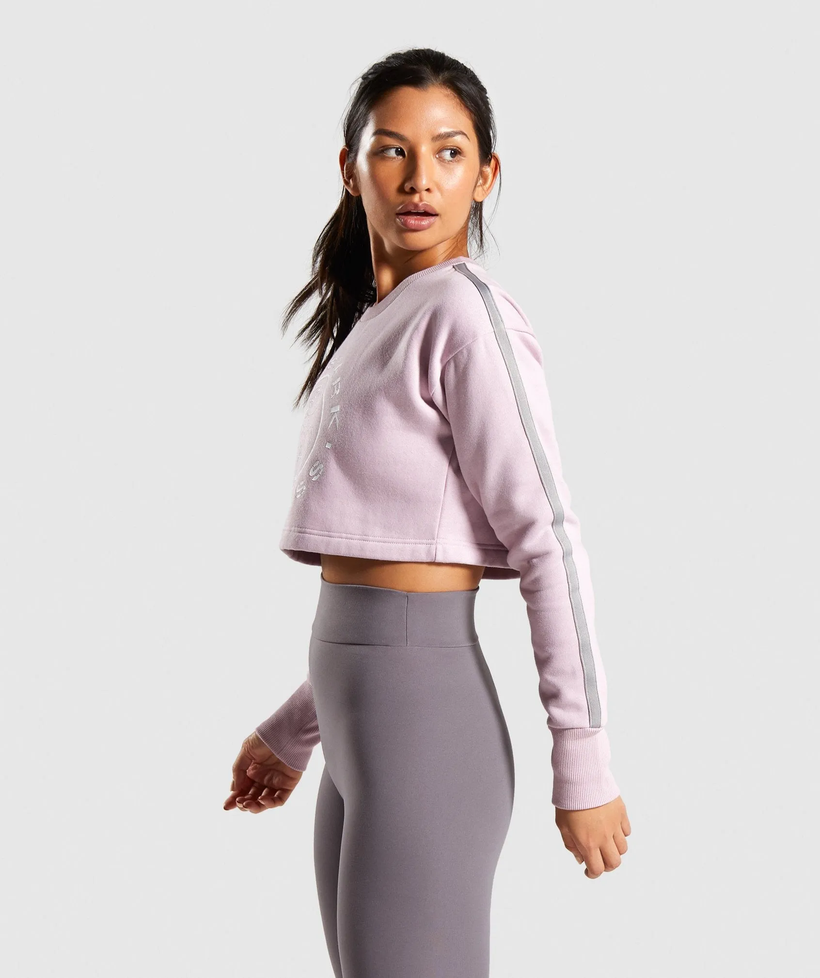 Gymshark Legacy Fitness Sweater - Washed Lavender