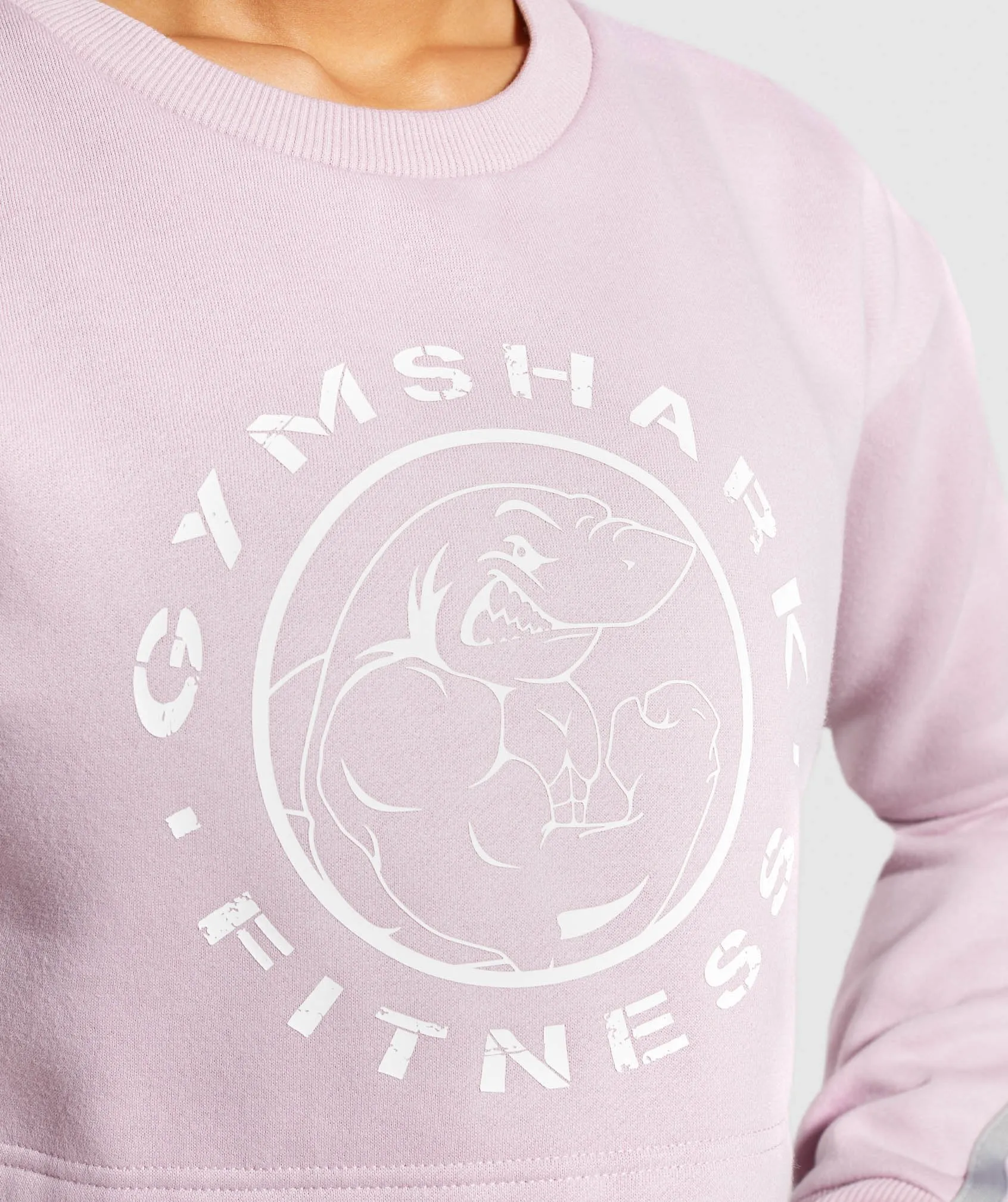 Gymshark Legacy Fitness Sweater - Washed Lavender