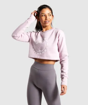 Gymshark Legacy Fitness Sweater - Washed Lavender