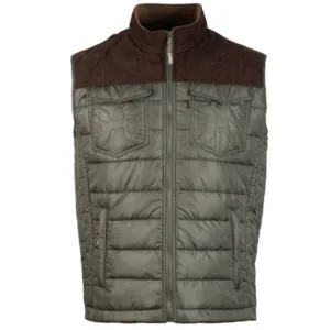 Hooey® Men's  Olive & Brown Vest HV097OLBR