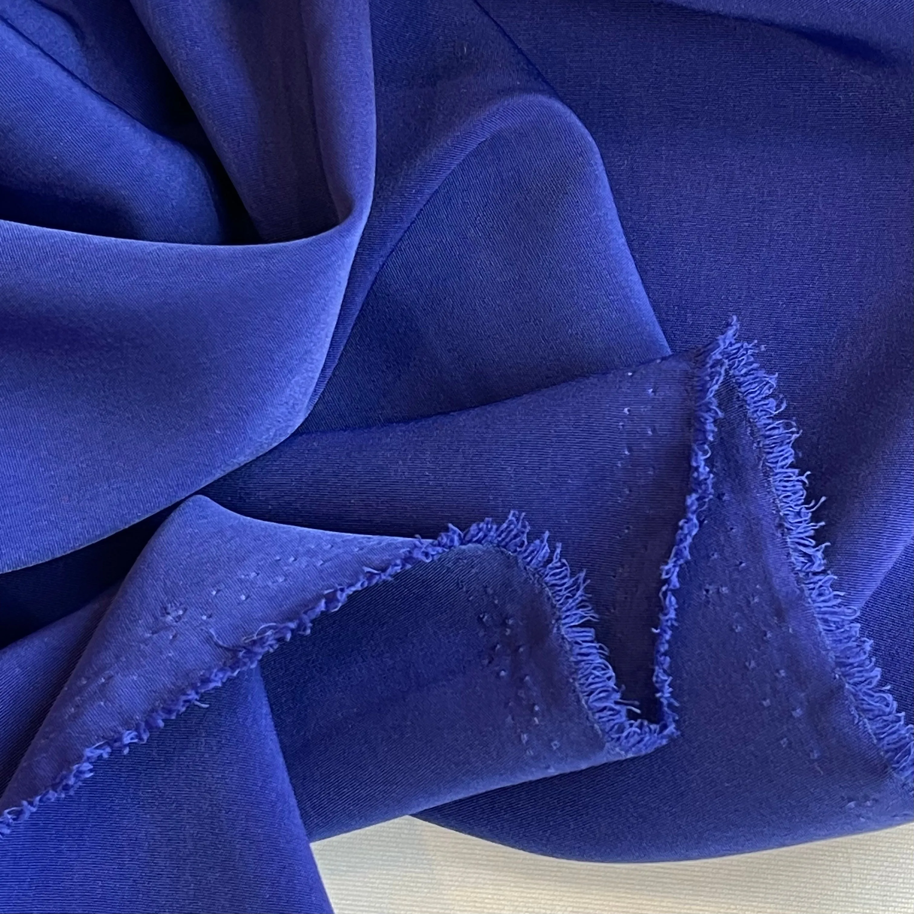 Imperial Blue Microfibre Luxe Drape Suiting