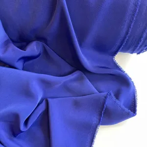 Imperial Blue Microfibre Luxe Drape Suiting