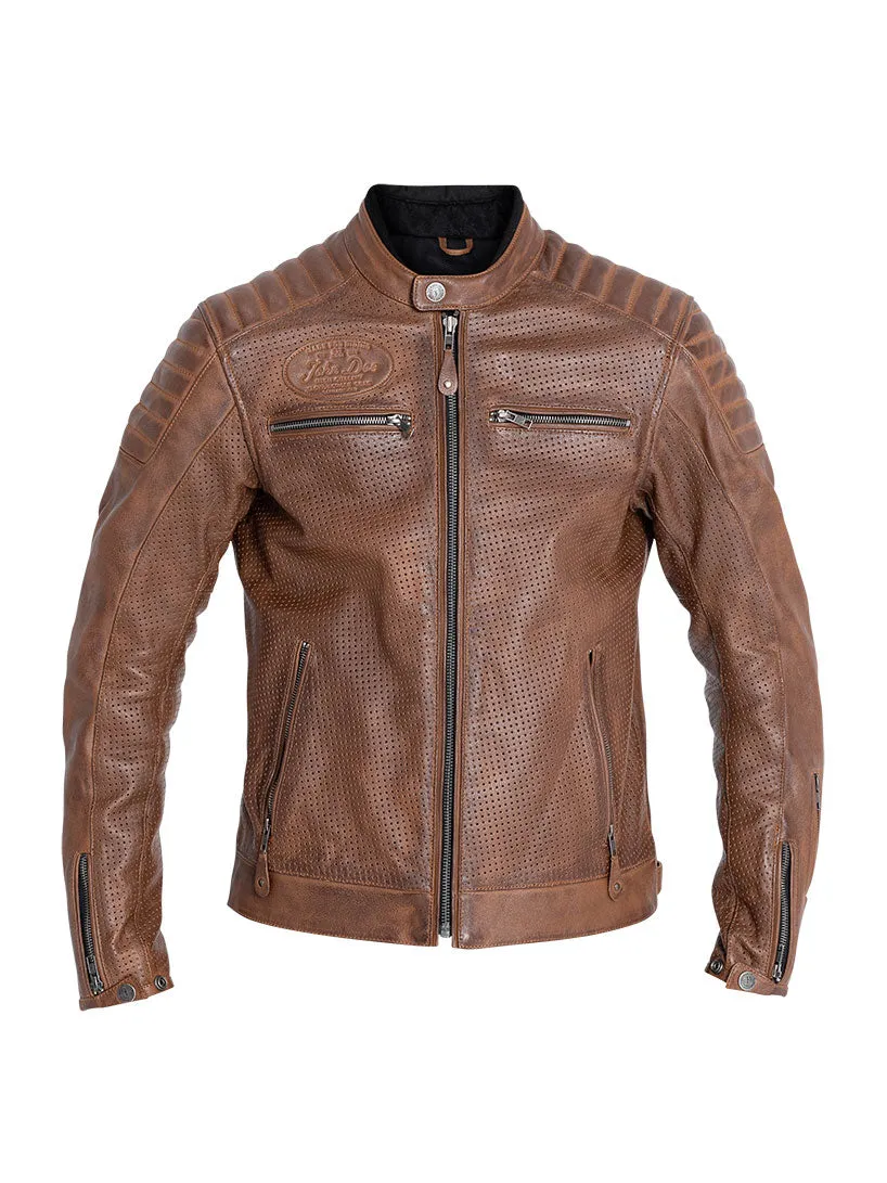 John Doe Storm Perforated Leather Jacket