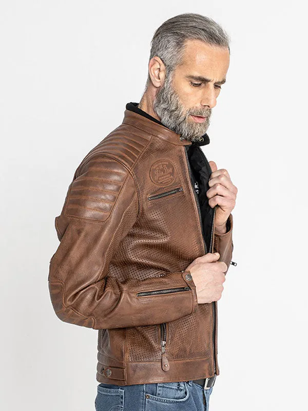 John Doe Storm Perforated Leather Jacket