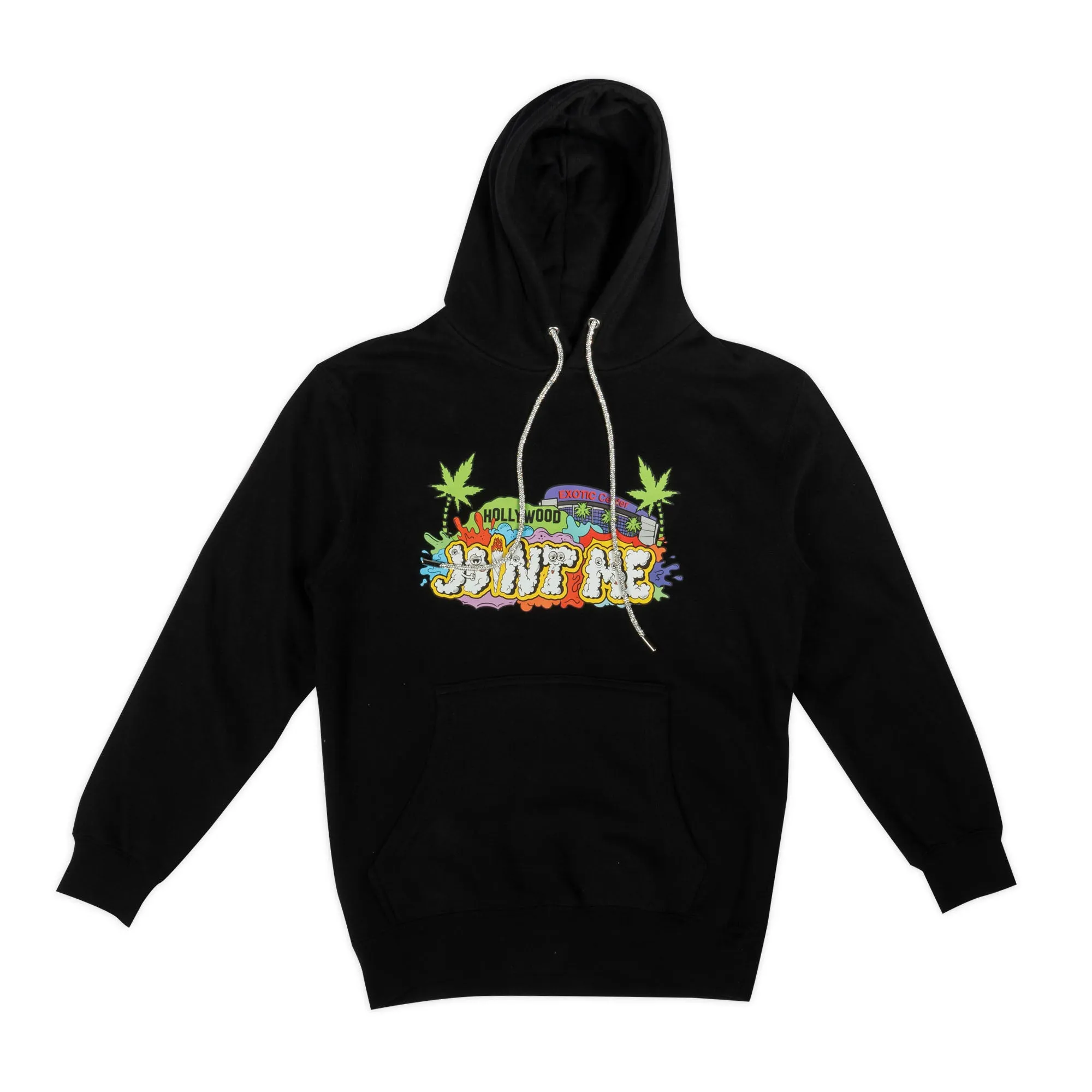 Joint Me Swarovski Hoodie ‘818 OG’ Clear Black