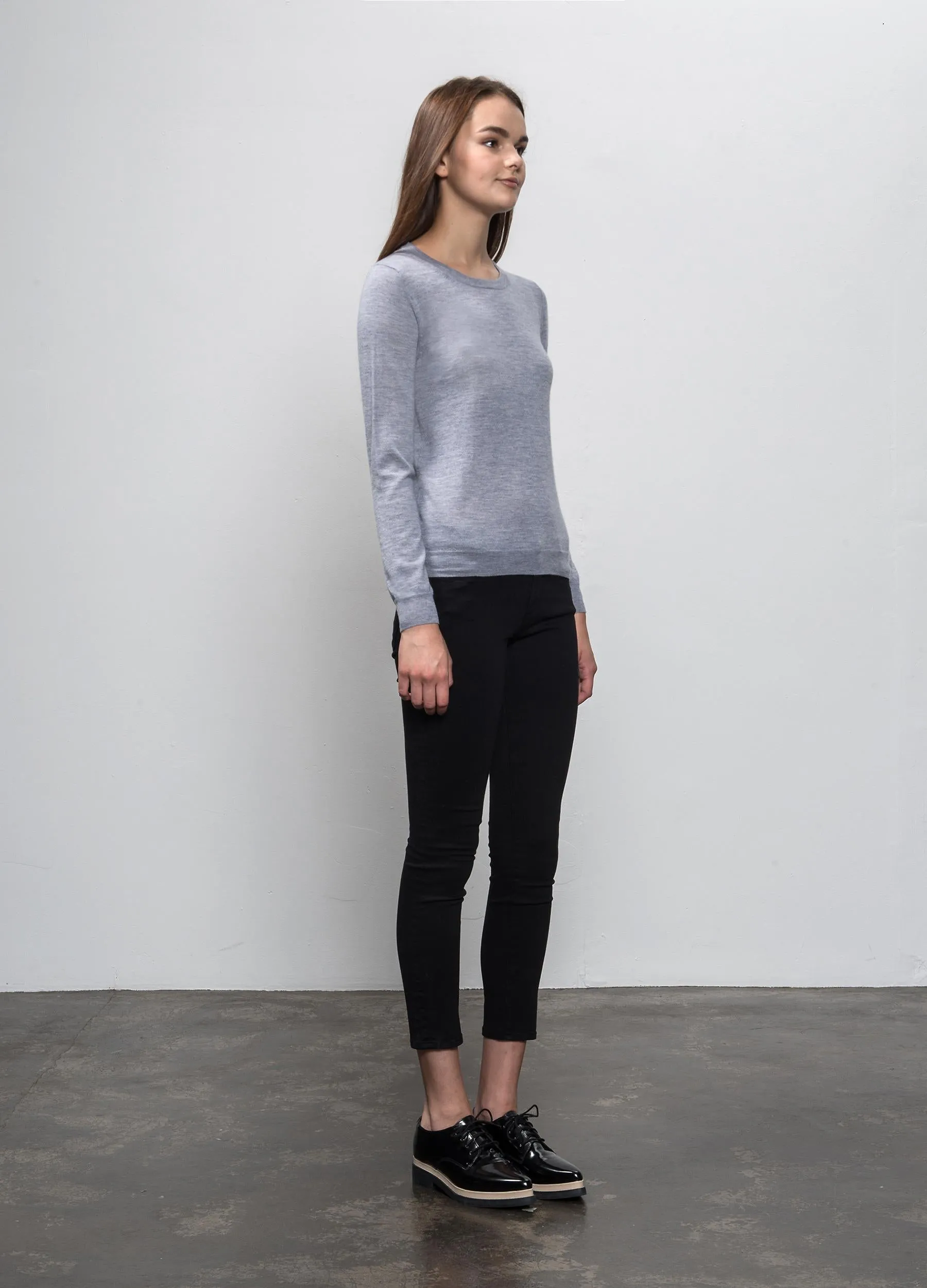 Lightweight Crew Neck_Slate