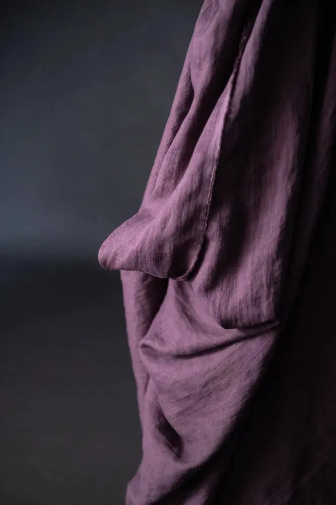 LightWeight Laundered Linen / Grape