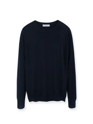 Men Lightweight Crew Neck_Navy