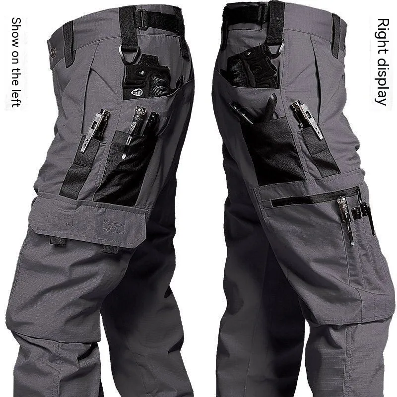 Men's Outdoor Waterproof Tactical Trousers Overalls