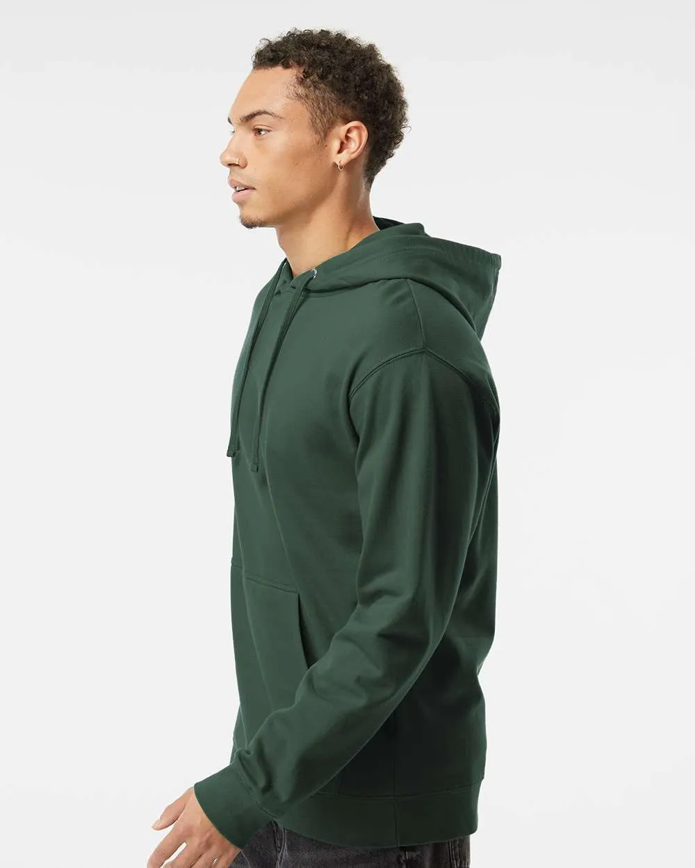 Midweight Hooded Pullover Sweatshirt