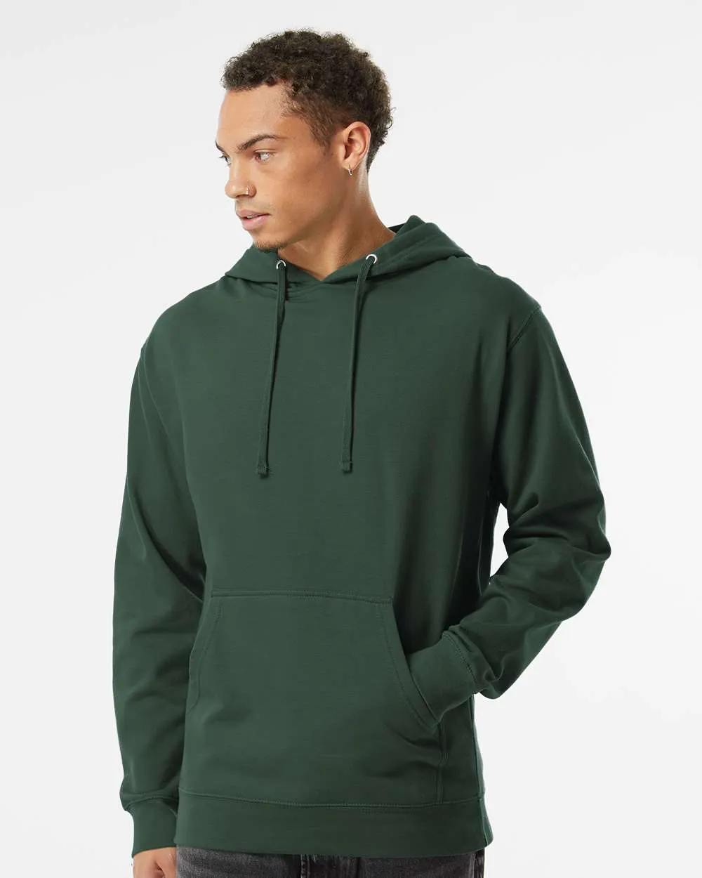 Midweight Hooded Pullover Sweatshirt