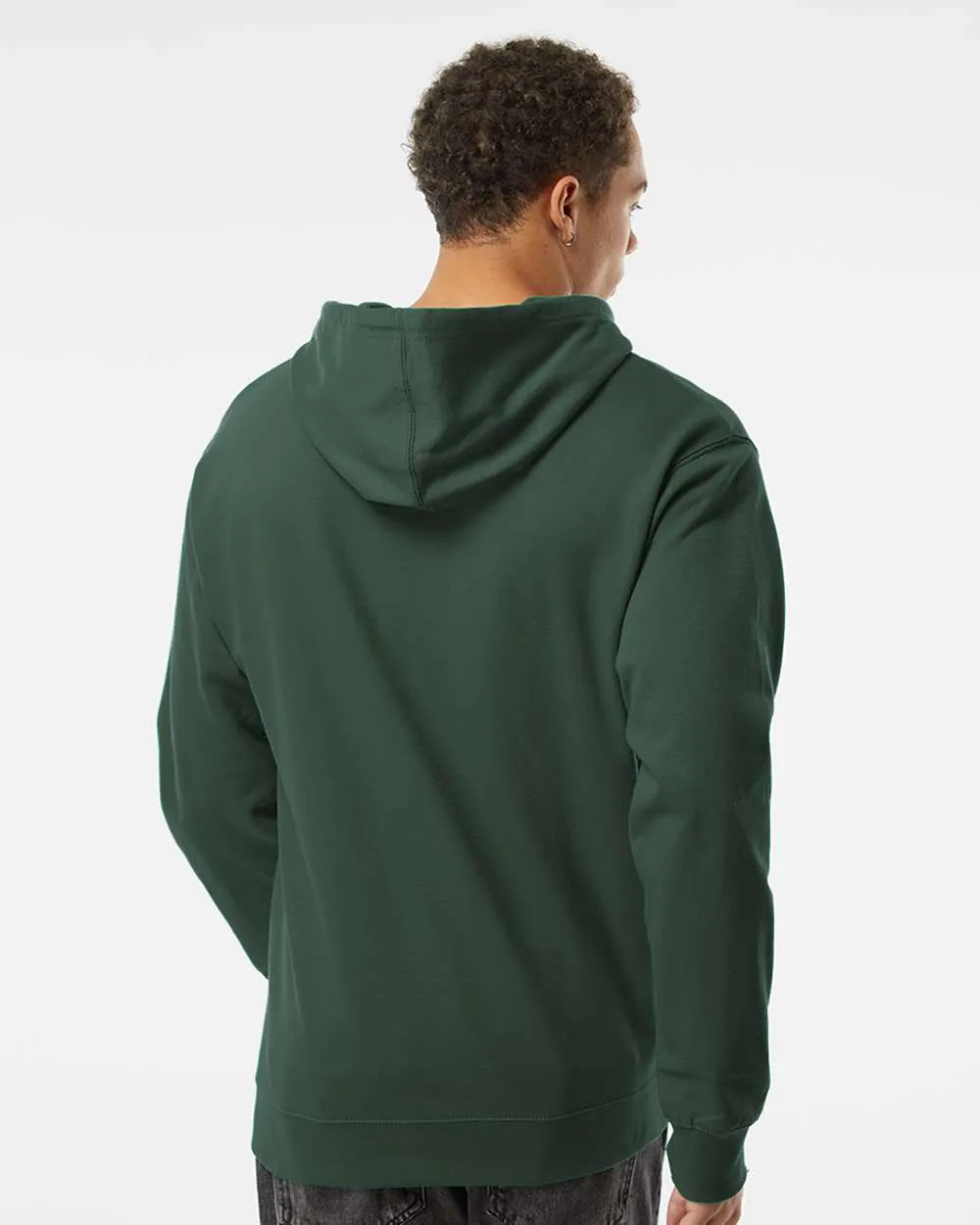 Midweight Hooded Pullover Sweatshirt