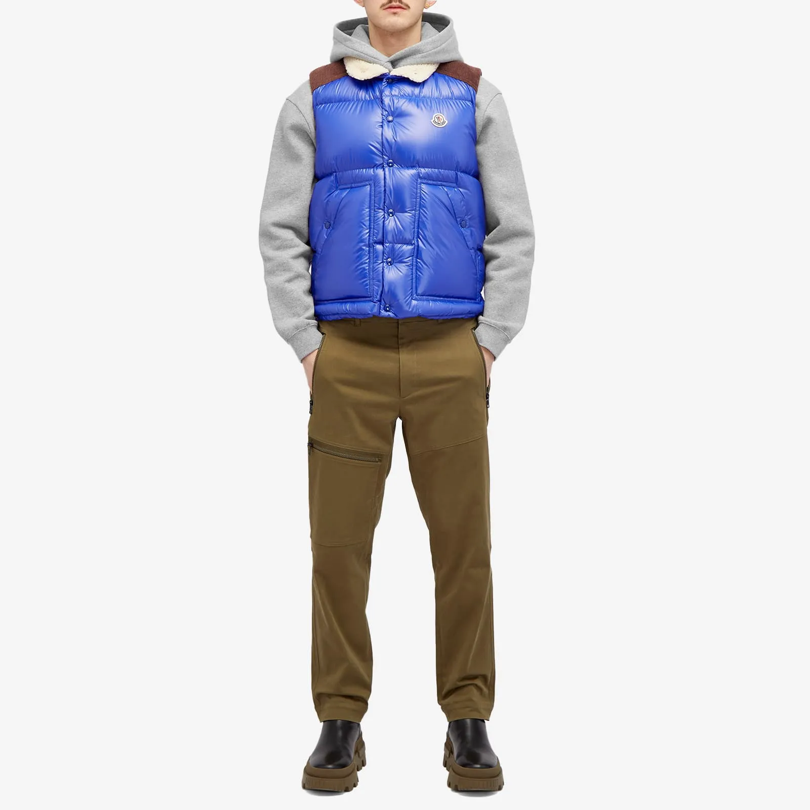 Moncler Ardeche Padded Vest, blue