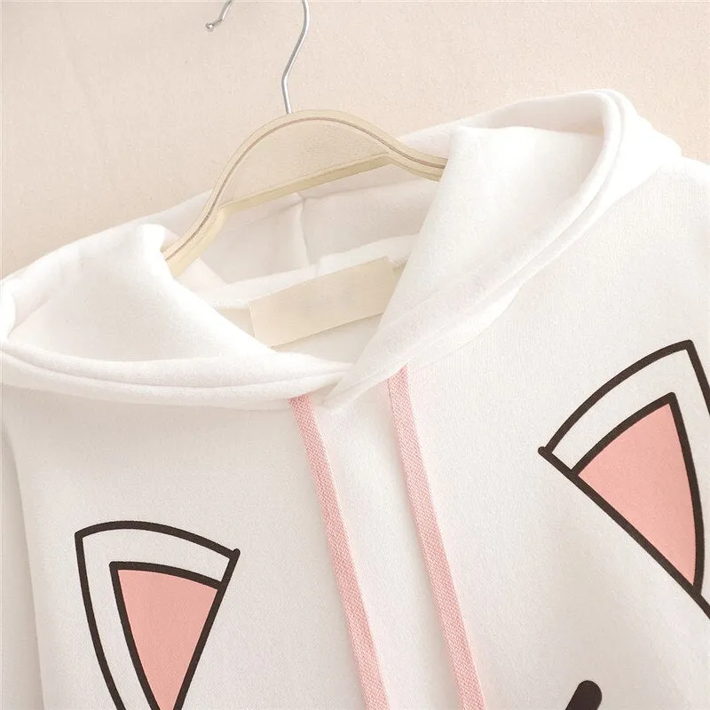 Nya Kitty Soft Kawaii Hoodie