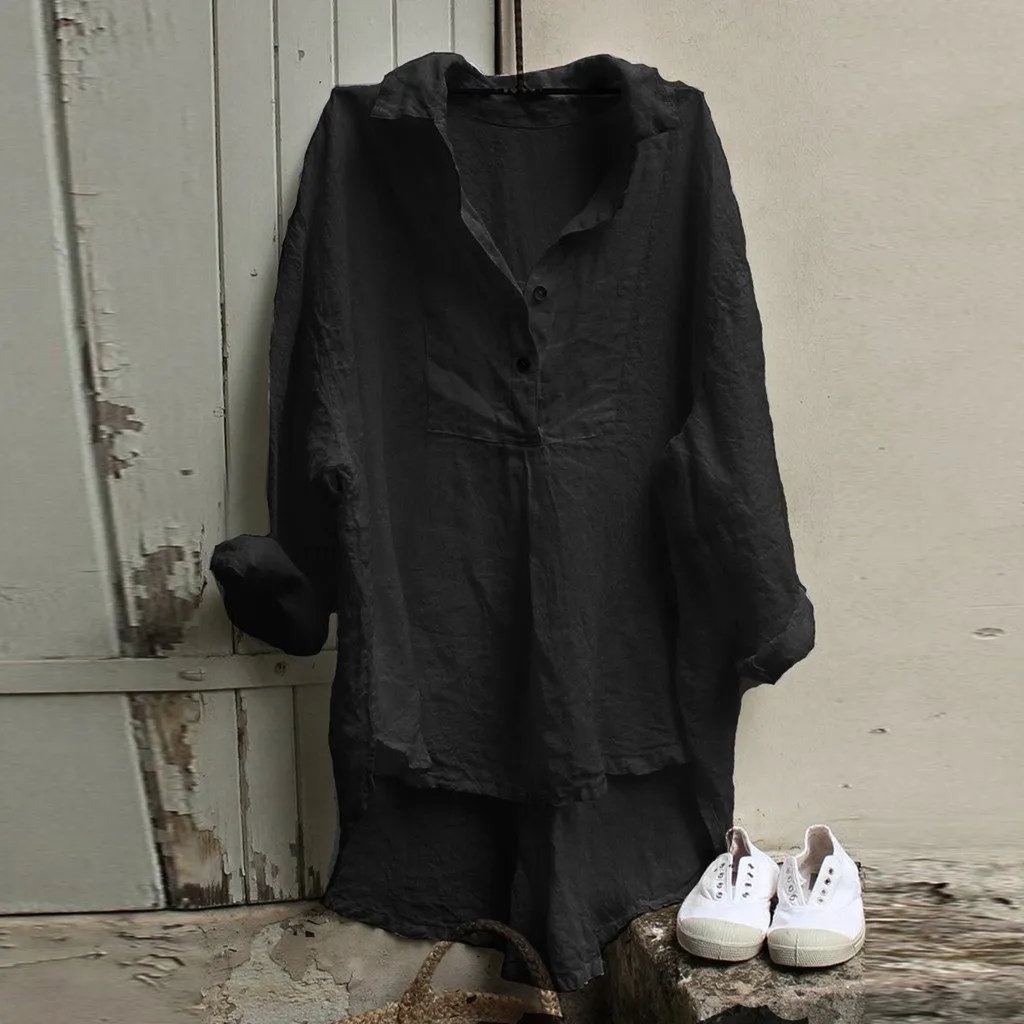 Oversize Loose Shape Long Shirt