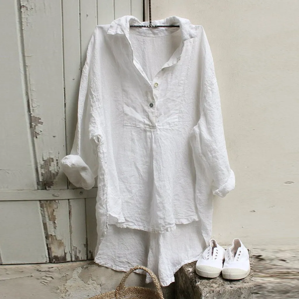 Oversize Loose Shape Long Shirt