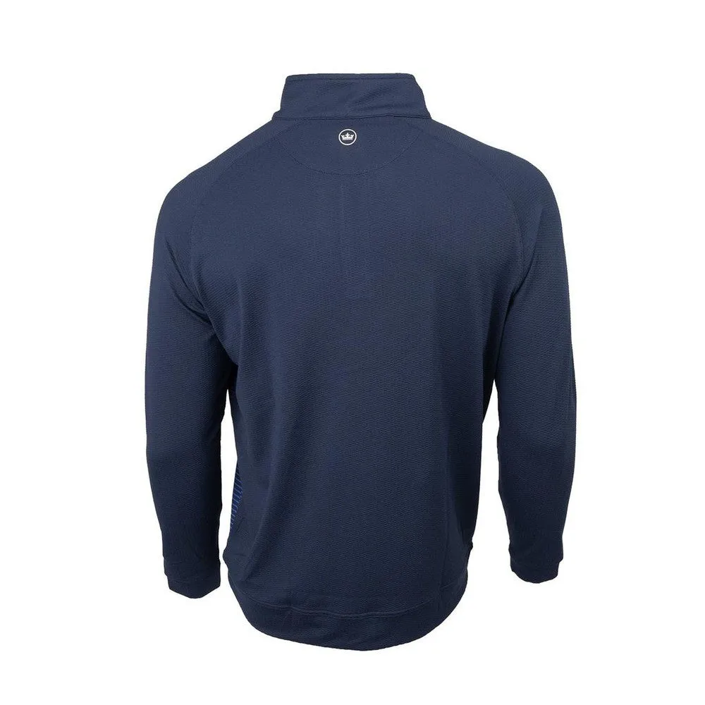 Peter Millar x Barstool Golf Perth Engineered Stripe Performance Quarter-Zip