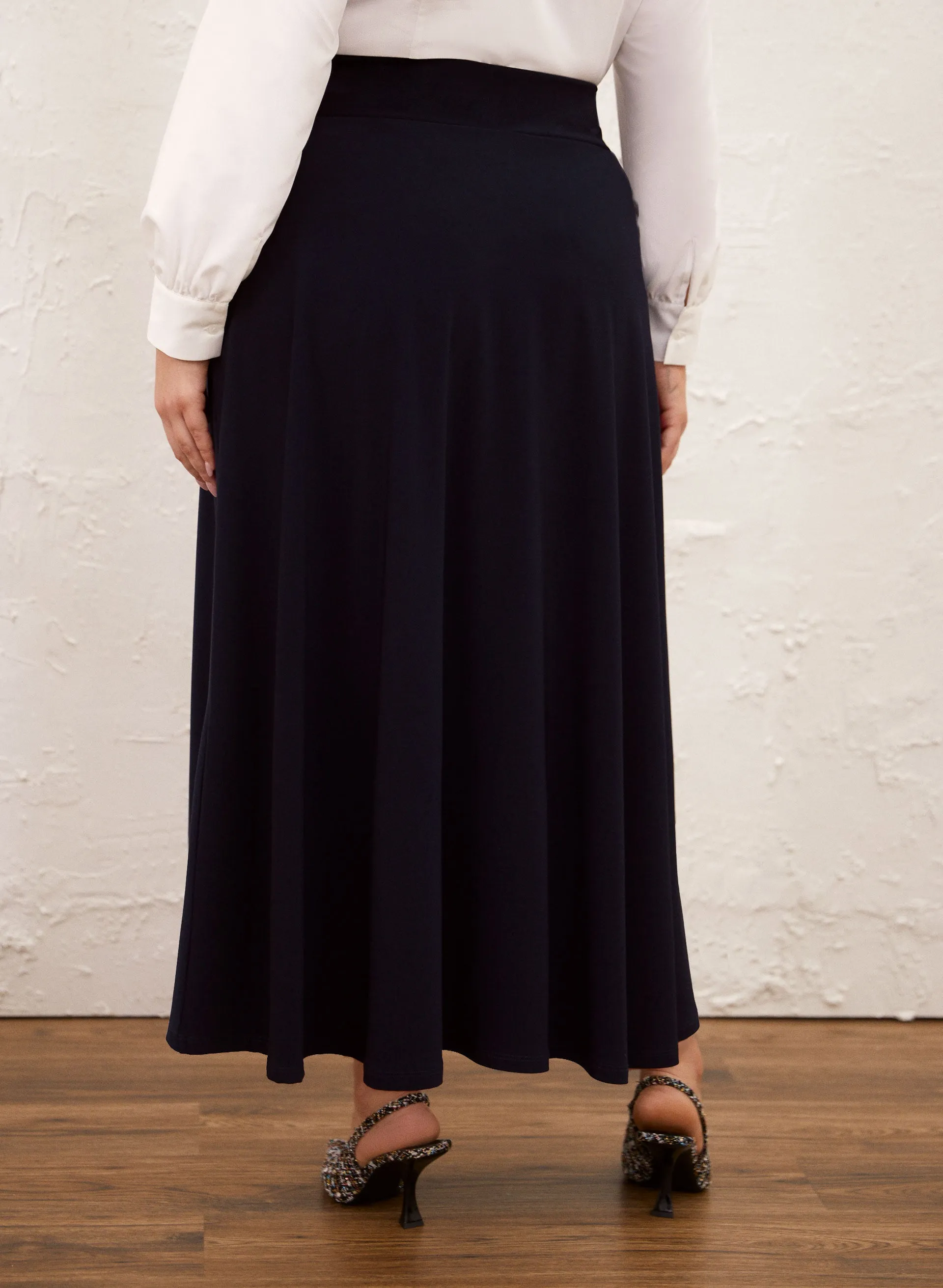 Pull-On Maxi Skirt