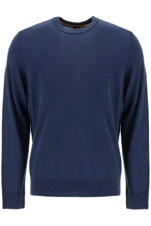 "avac wool blend pullover 50501762 OPEN BLUE