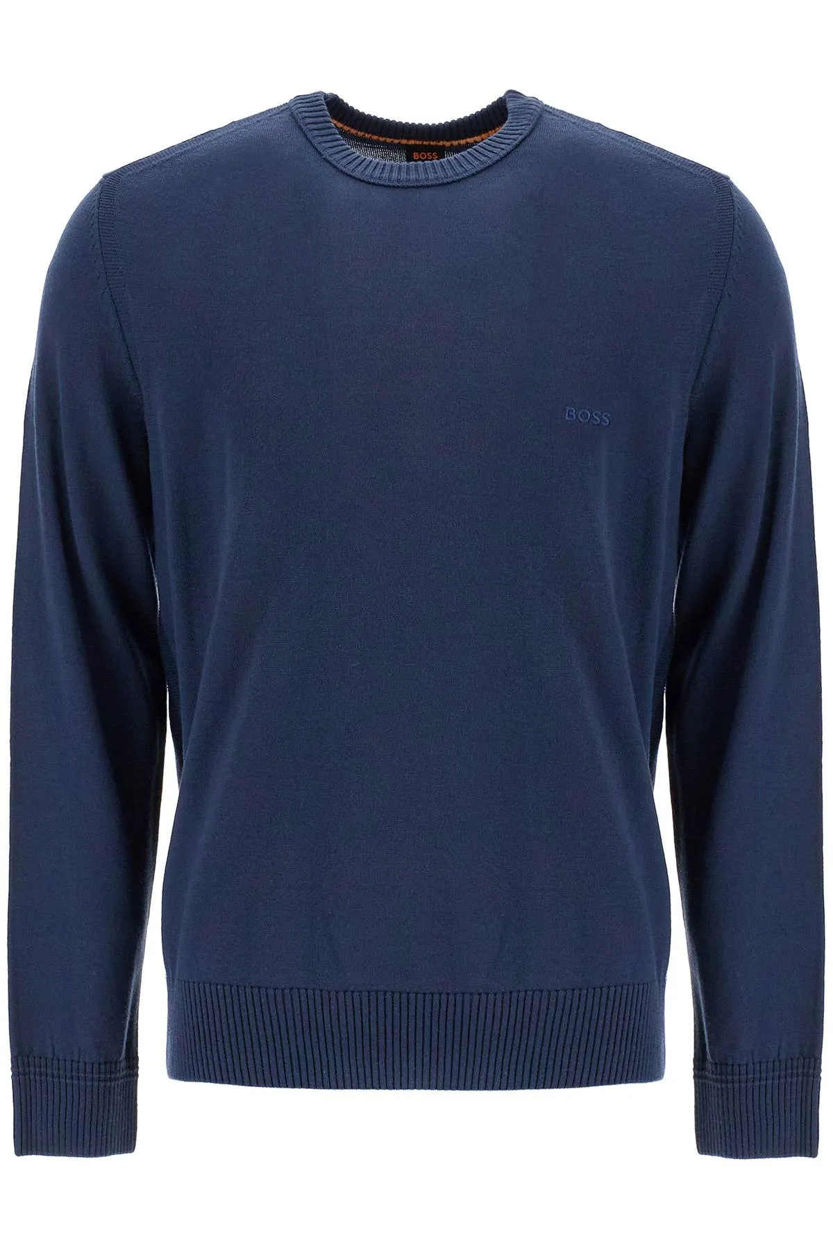 "avac wool blend pullover 50501762 OPEN BLUE