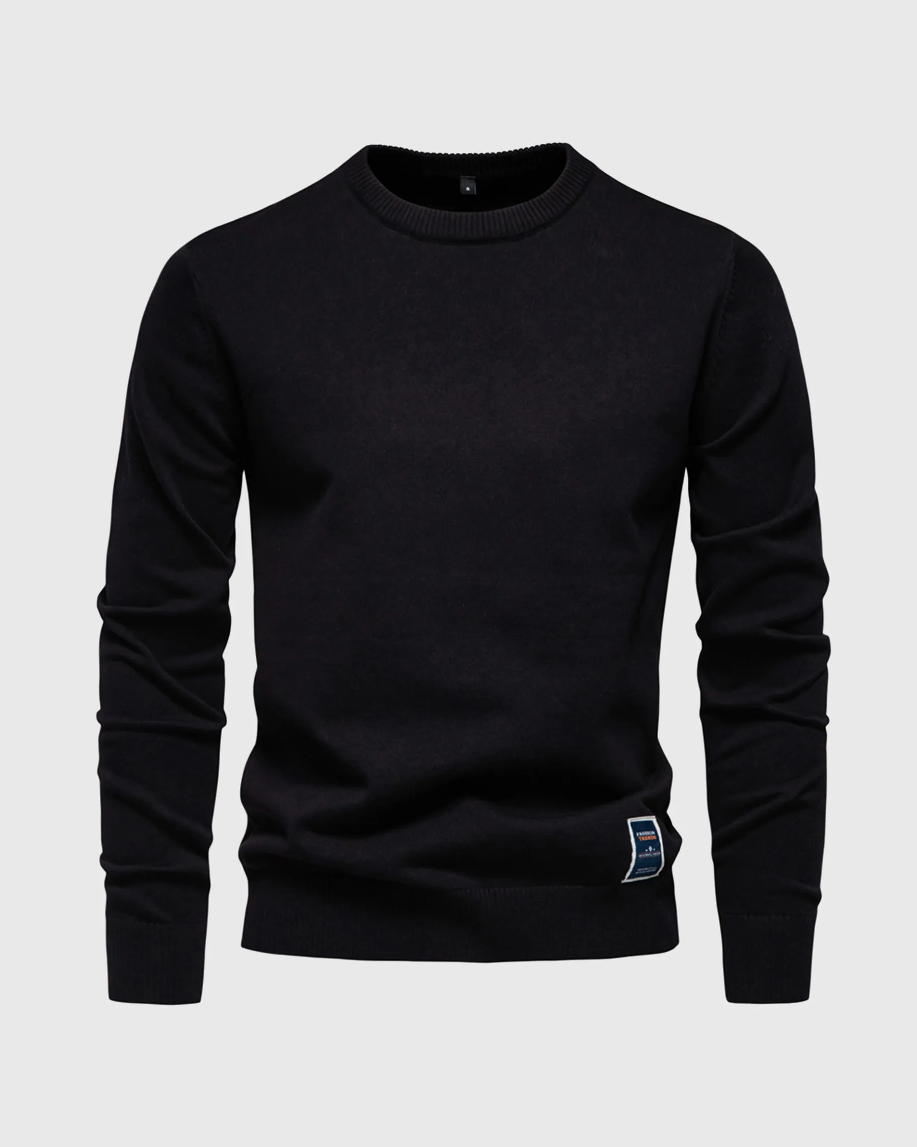 Ribbed Crew Neck Sweater New