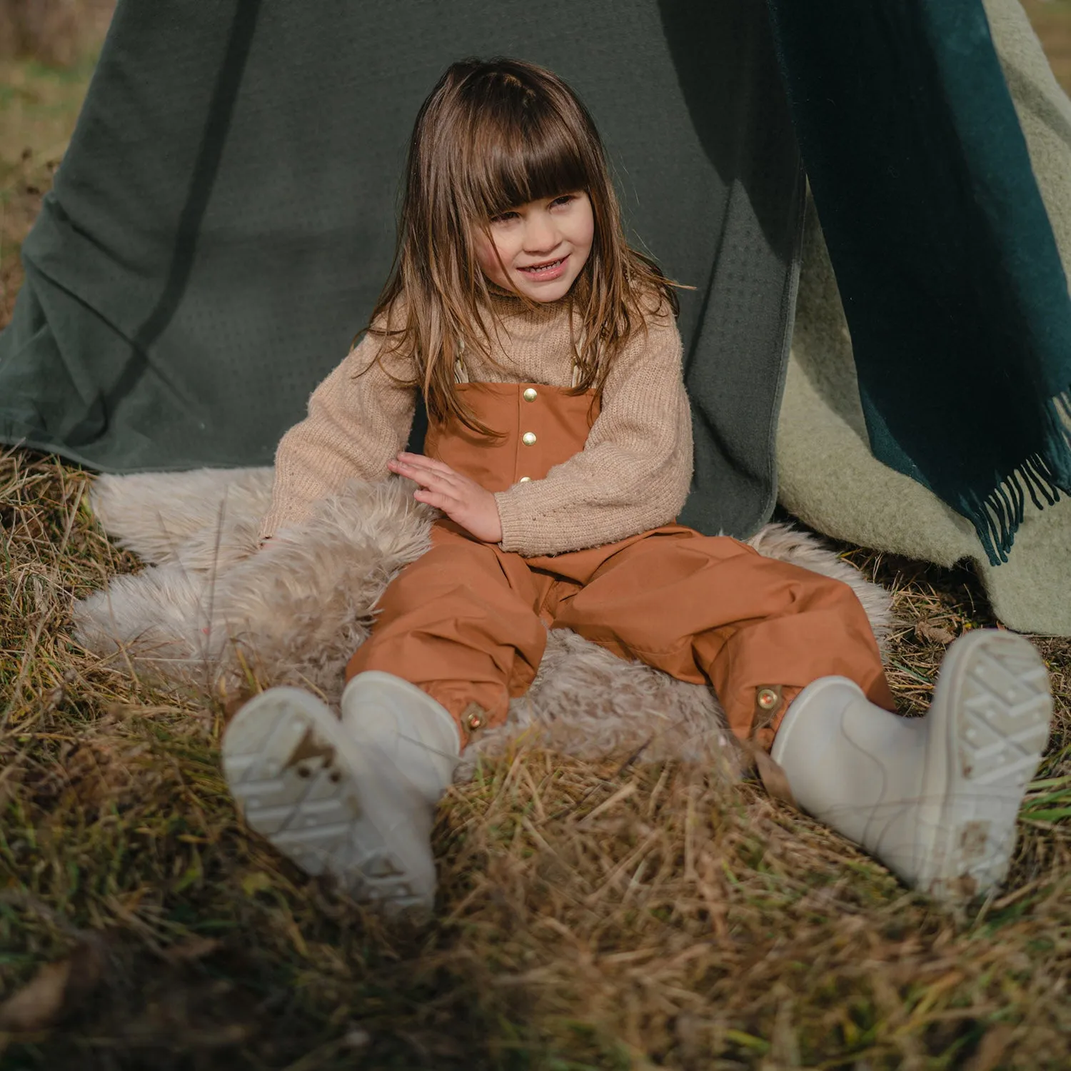 Waterproof Rainpants - Rust