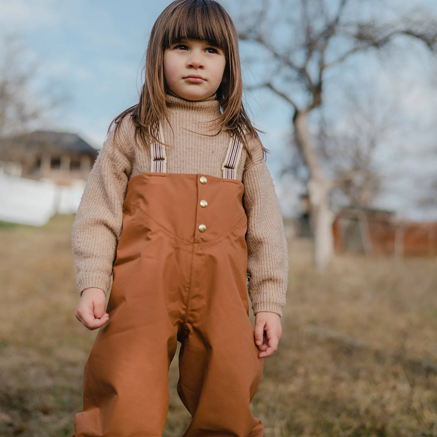 Waterproof Rainpants - Rust