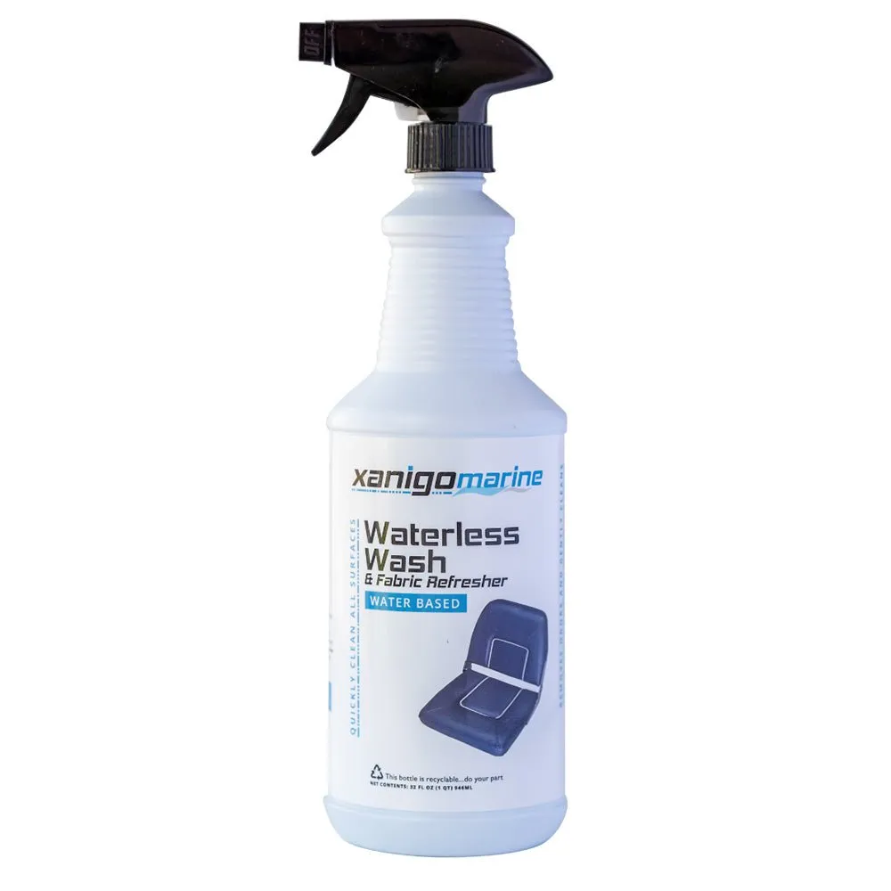 Xanigo Marine Waterless Wash  Fabric Refresher - 1qt